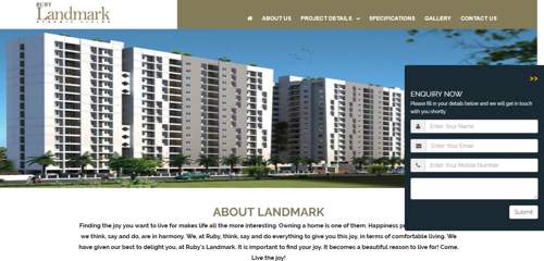 Ruby Landmark - Our latest Project - Logic Web Services